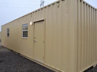 40-Foot Office container with Half-Bathroom