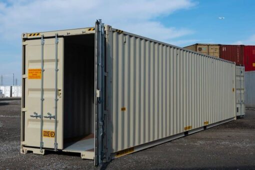 Buy 40ft high cube double door container New Orleans