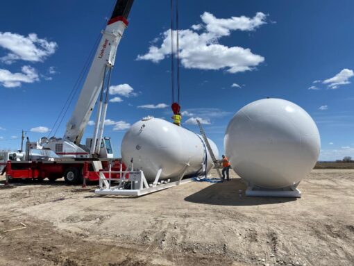 30000 Gallon Skid Tanks for sale